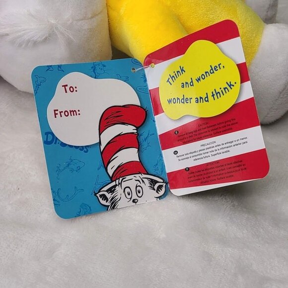 Aurora World Dr Seuss Sam I Am Green Eggs and Ham Plush Doll Stuffed Toy 12" NWT - Picture 6 of 10